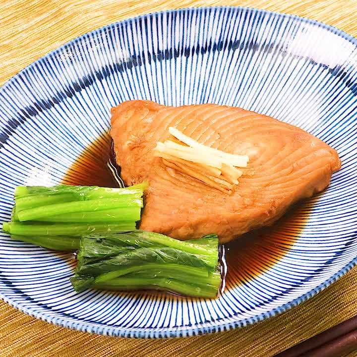 柔らかく食べやすい もうかさめの煮付けのレシピ動画 作り方 Delish Kitchen